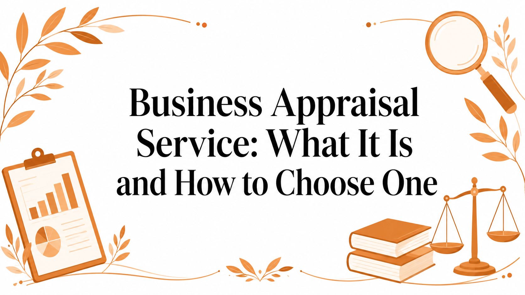 Business Appraisal Service: What It Is and How to Choose One