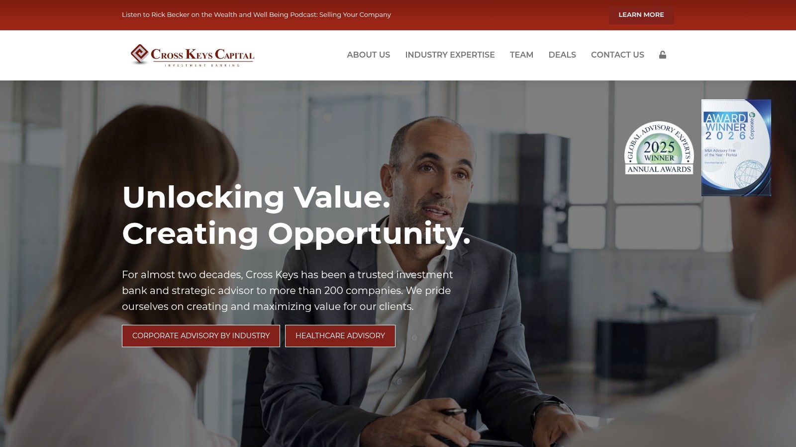 Cross Keys Capital, South Florida, active in Miami
